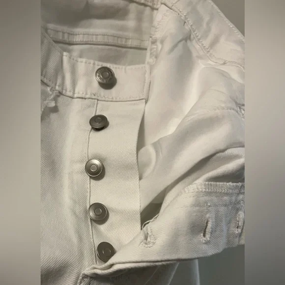 🆕 Wild Fable Women Relaxed White Jeans Casual Fit (Size 17) - Picture 6 of 7